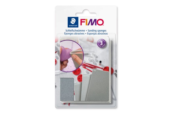 ΓΥΑΛΟΧΑΡΤΑ ΣΕΤ 3 ΤΕΜ FIMO 8700 08